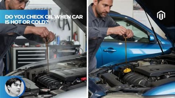 Do you check oil when car is hot or cold?