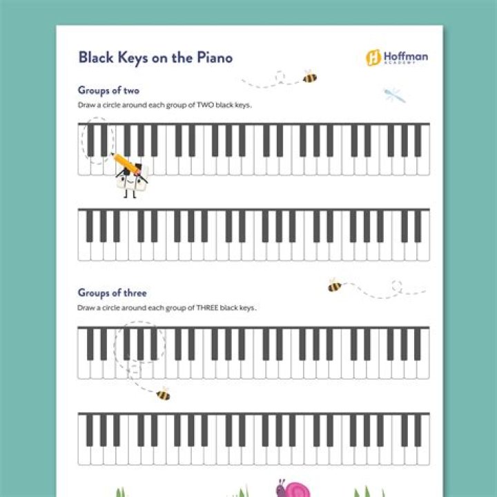 Do you count the black keys on a piano?