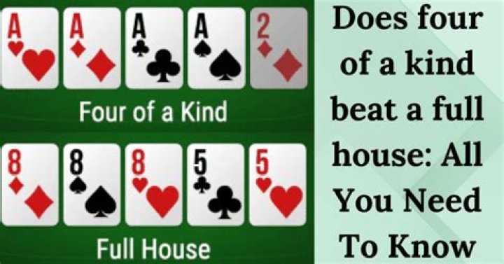 Does a full house beat a flush?