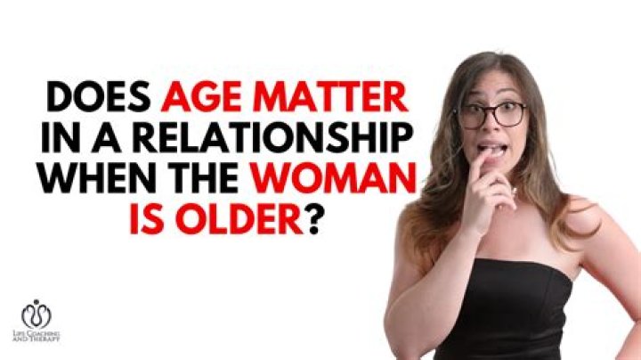 Does age matter in a relationship when the woman is older?