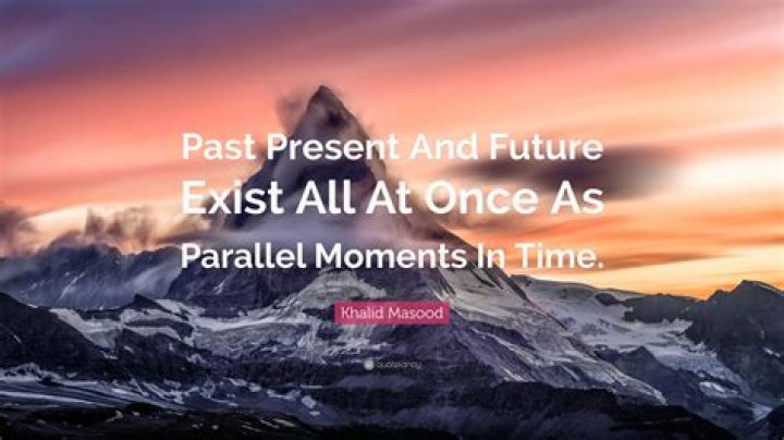 Does all time exist at once?