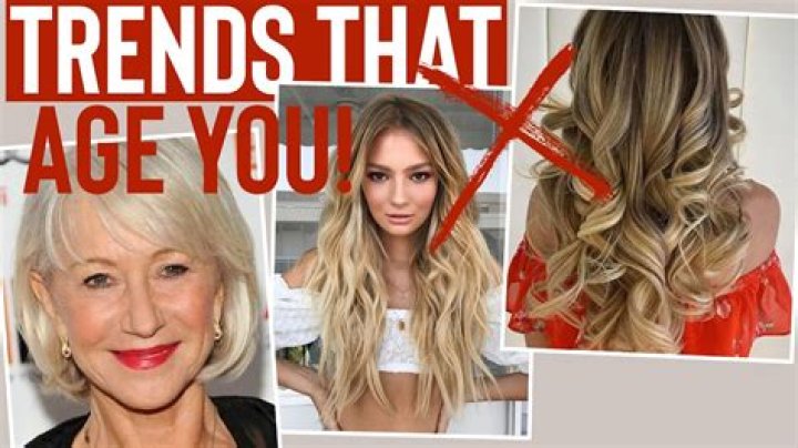 Does ash blonde make you look older?