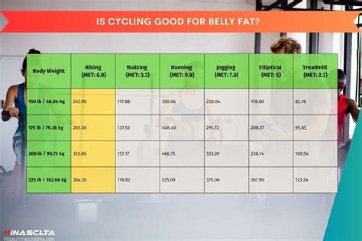 Does cycling reduce back fat?