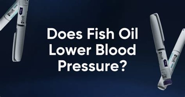 Does fish oil lower eye pressure?