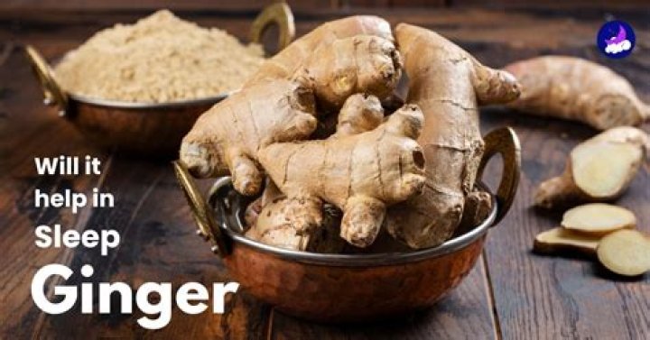 Does ginger make you sleep better?