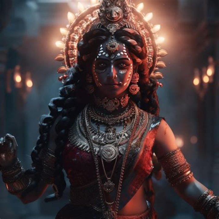 Does goddess Kali eat meat?