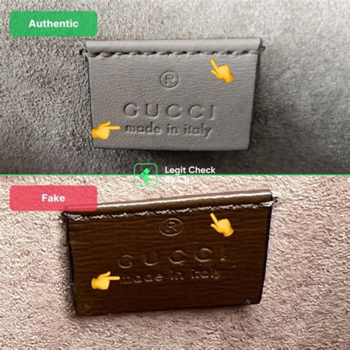 Does Gucci use real leather?