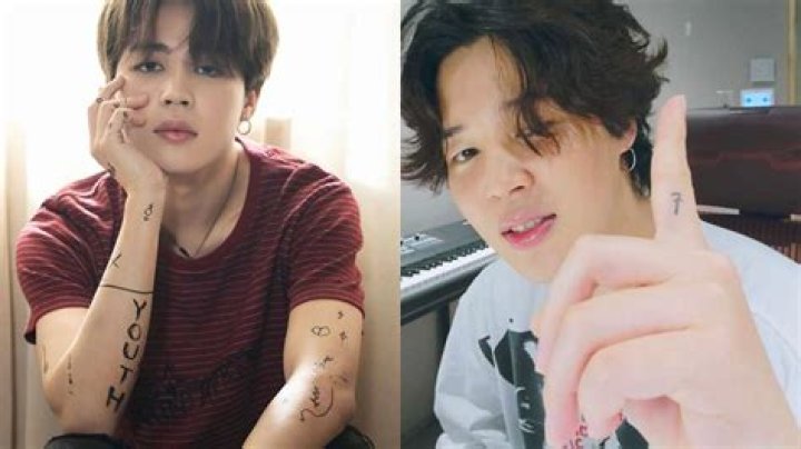 Does Jimin from BTS have a tattoo?