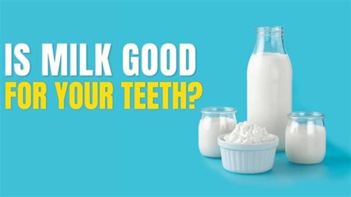Does milk help teeth?