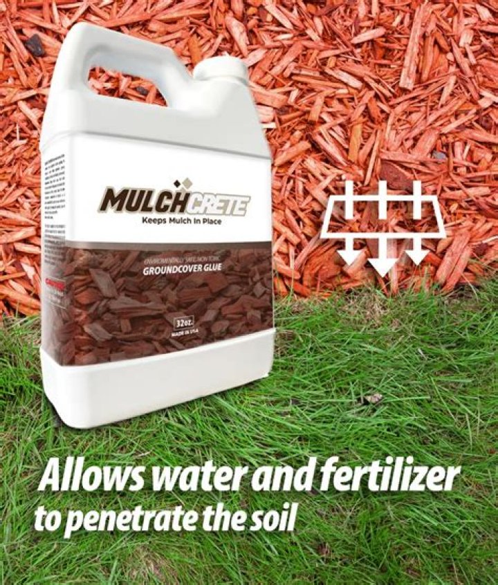 Does mulch stop water?
