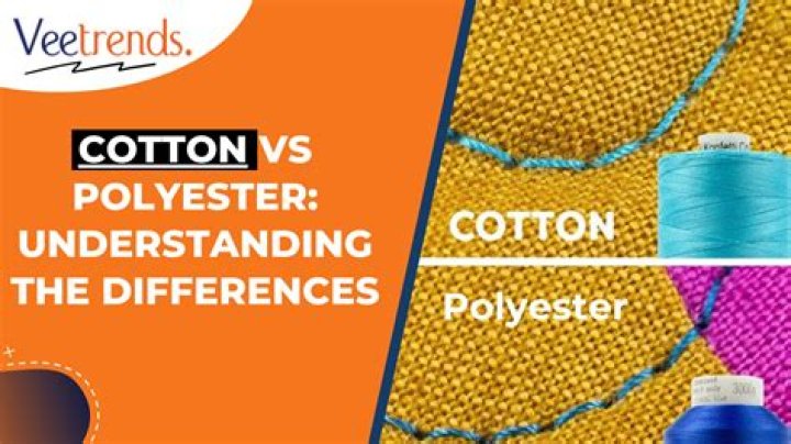 Does polyester pill more than cotton?