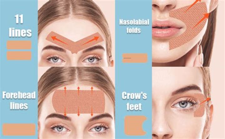 Does taping your face help wrinkles?