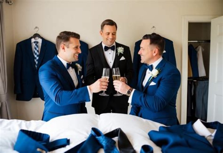 Does the best man stay with the groom the night before the wedding?