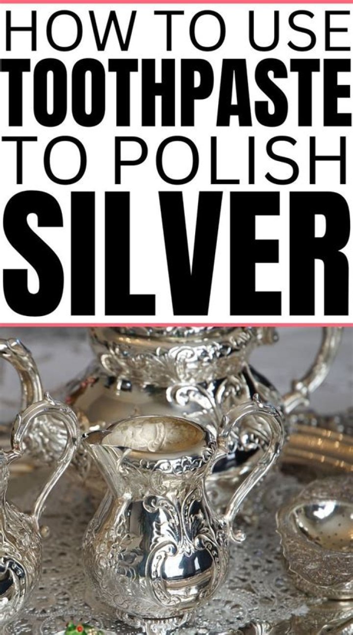 Does toothpaste polish silver?