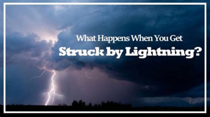 Has anyone been struck by lightning in the shower?