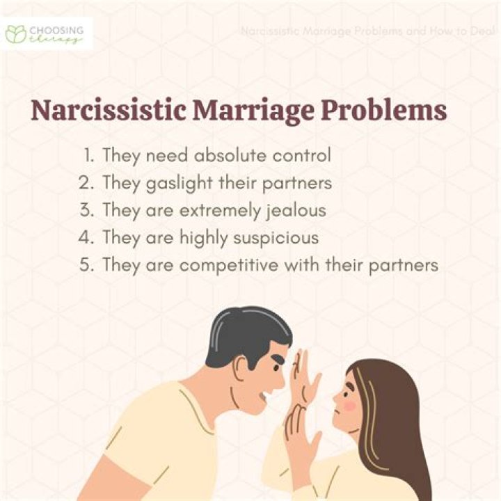 How a narcissist behave in a marriage?