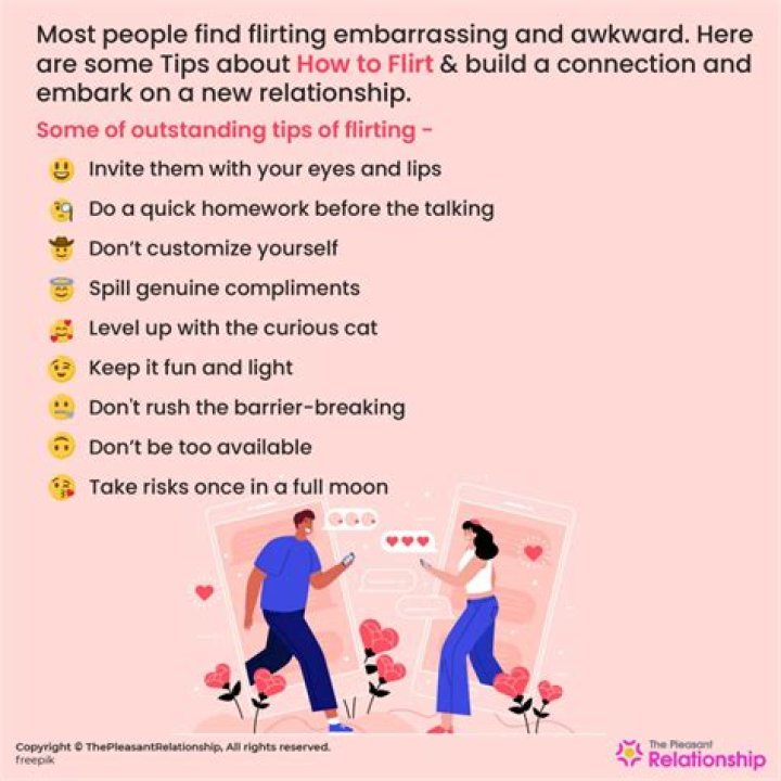 How can I flirt with my crush without making it obvious?