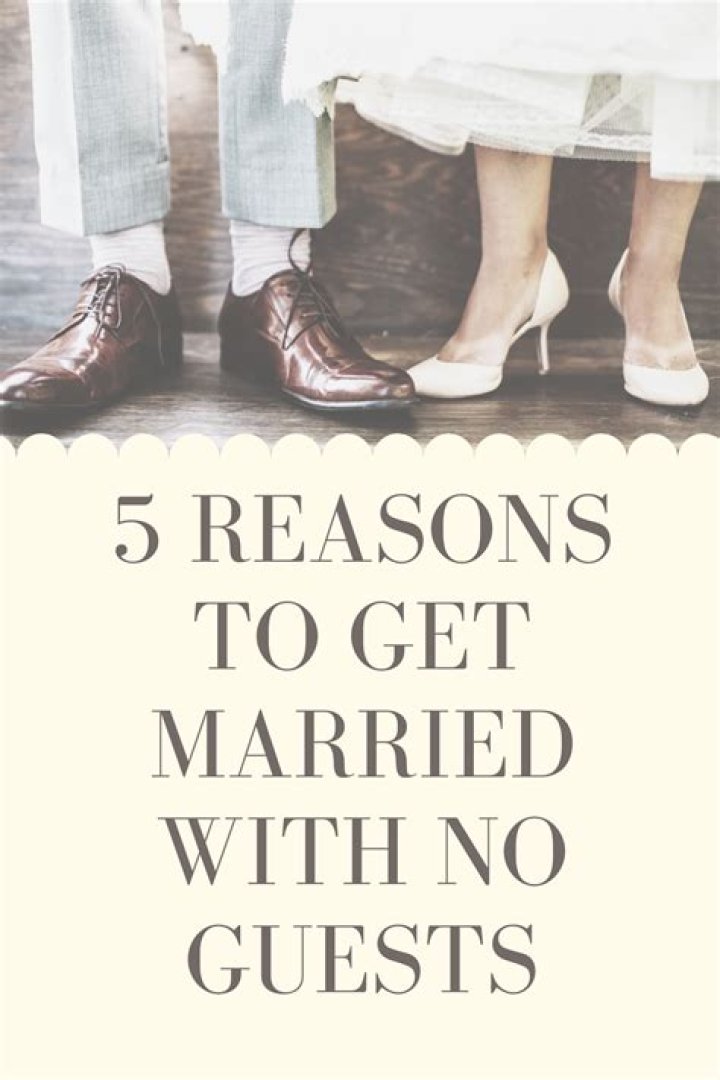 How can I get married with no money?