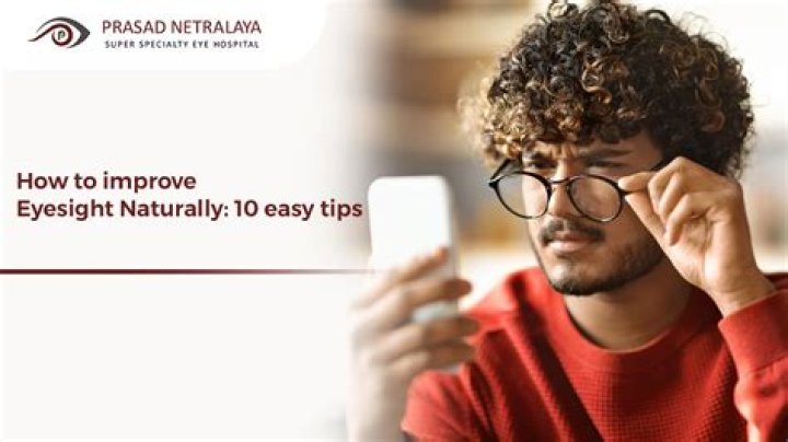 How can I improve my child's eyesight naturally?