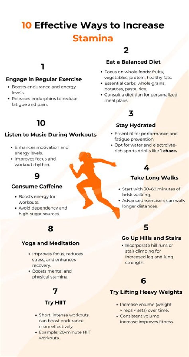 How can I increase my physical strength and stamina?
