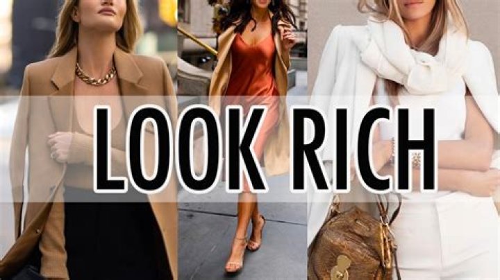 How can I look rich at home?