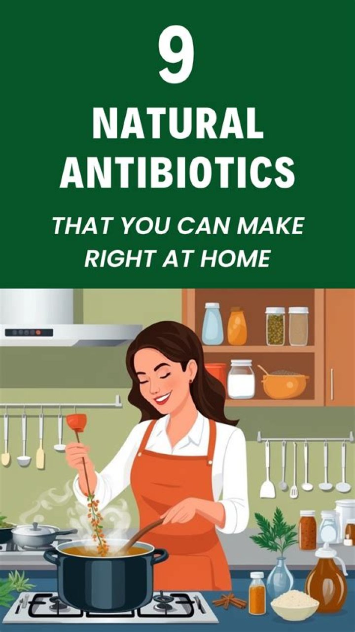 How can I make a natural antibiotic at home?