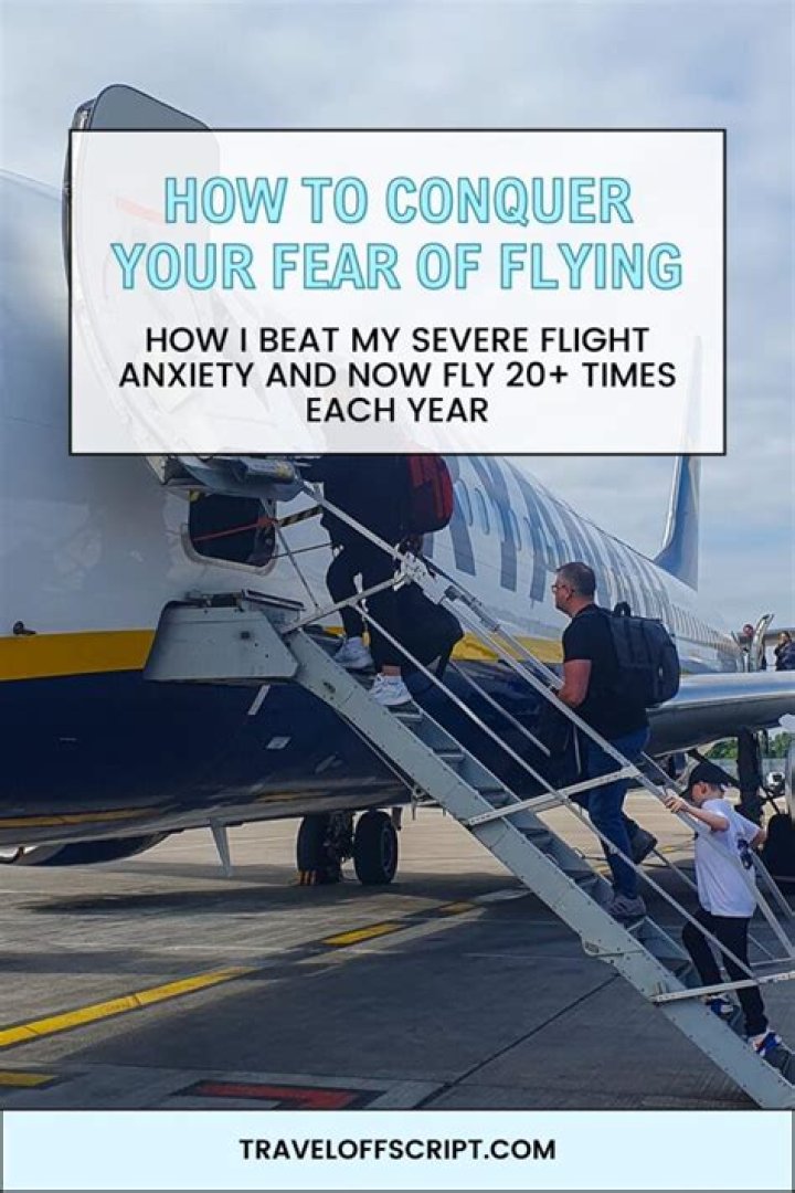 How can I not be scared of flying?