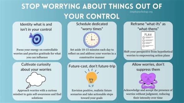 How can I stop worrying about everything?