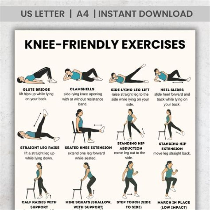 How can I strengthen my knees to avoid surgery?