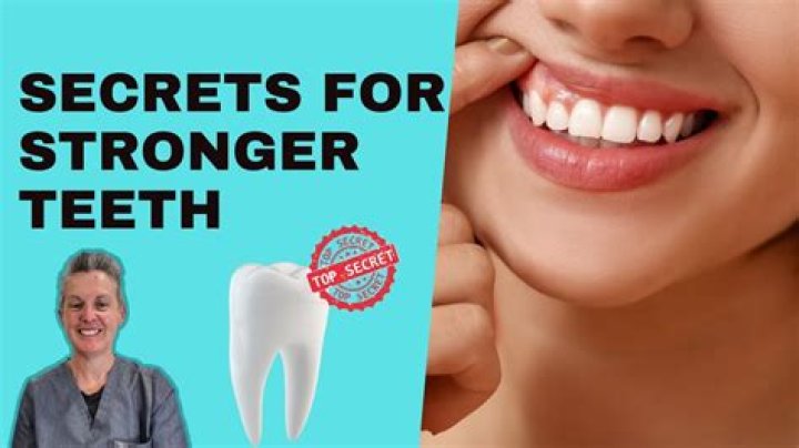 How can I strengthen my teeth roots naturally?