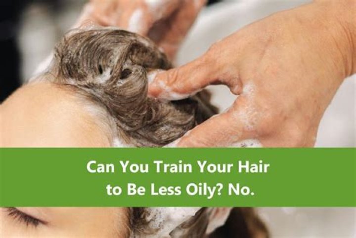 How can I train my hair to be less washed?