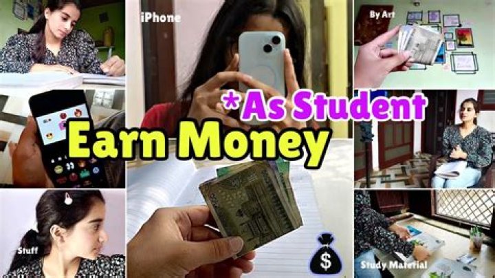 How can students earn in India?