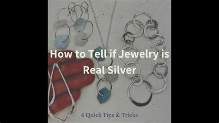 How can you tell if something is real sterling silver?