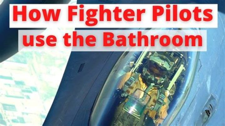 How do fighter pilots go to the bathroom?