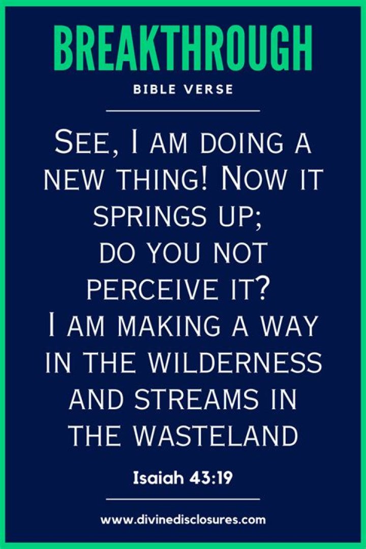 How do I ask God for a breakthrough?
