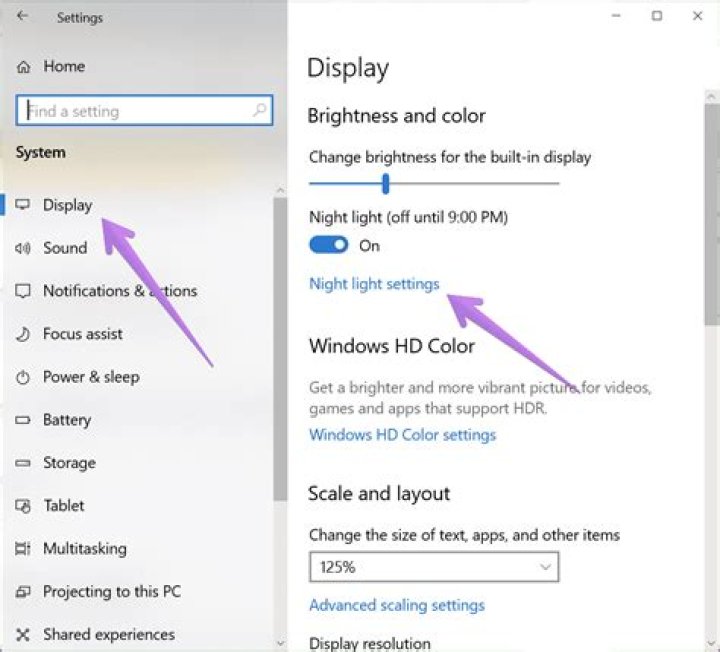 How do I change display settings?
