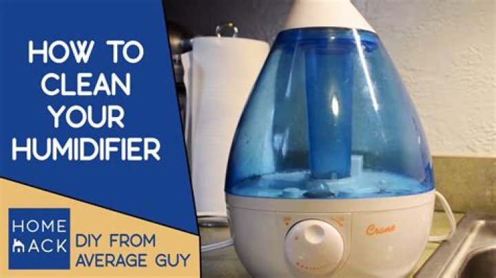 How do I clean and disinfect my humidifier?