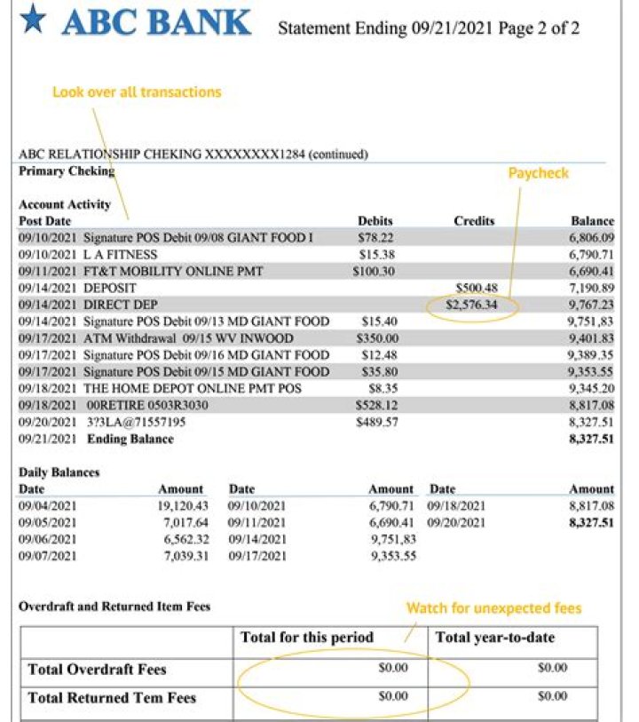 How do I get 2 months of bank statements?