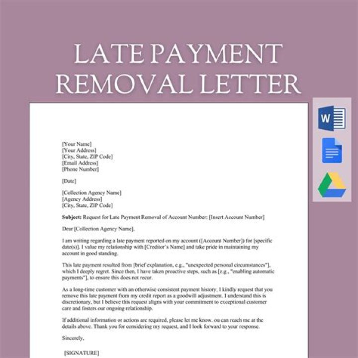 How do I get late payments off of my credit report?