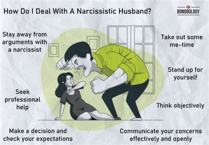How do I get rid of my narcissistic husband?