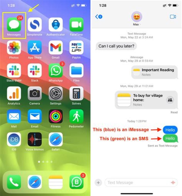 How do I hide messages on iPhone?