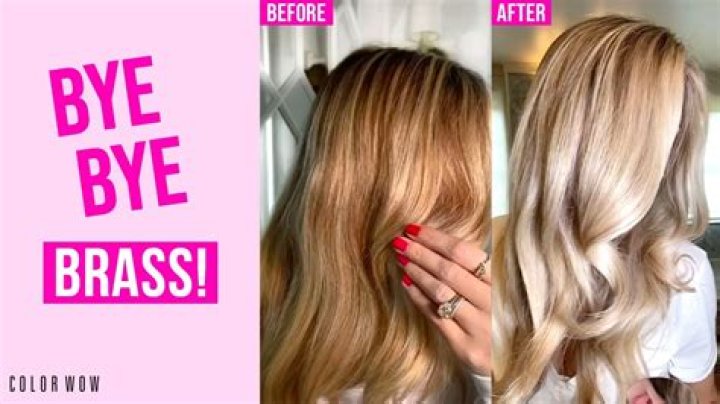 How do I keep my hair from getting brassy when I bleach it?