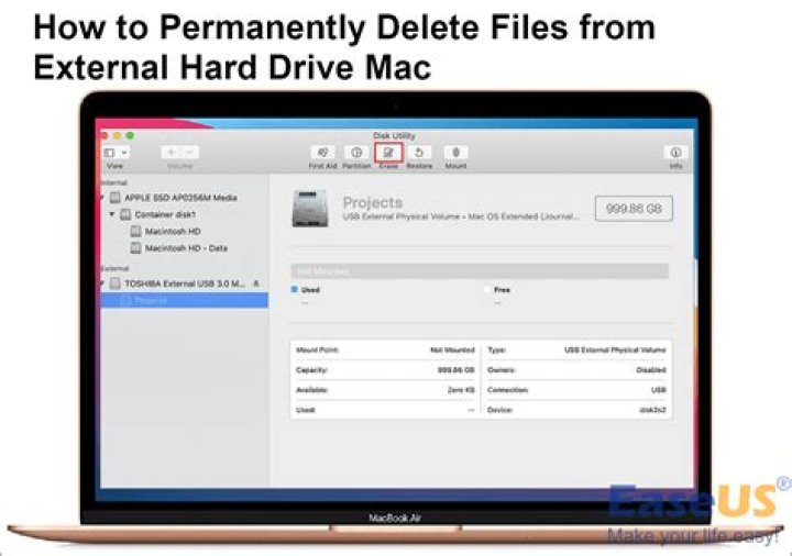 How do I permanently delete my hard drive history?