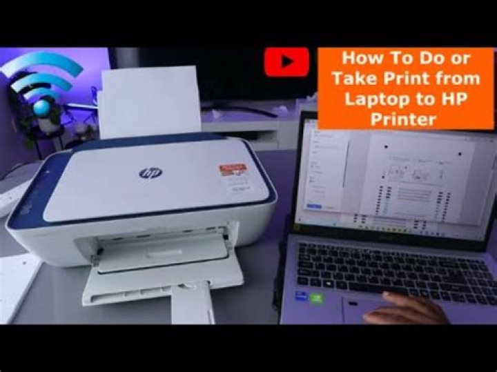 How do I print from laptop to wireless printer?