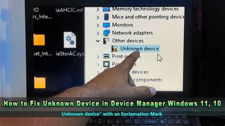 How do I remove an unknown device from my network?
