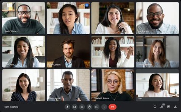 How do I see all participants in Google Meet?