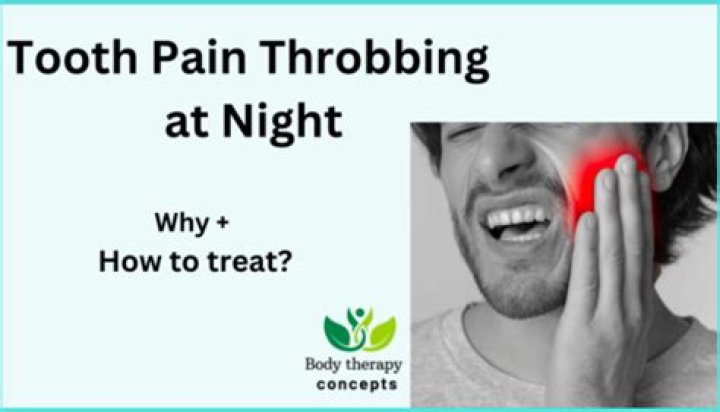 How do I stop my toe from throbbing at night?