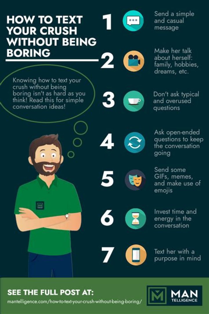 How do I text my crush back?