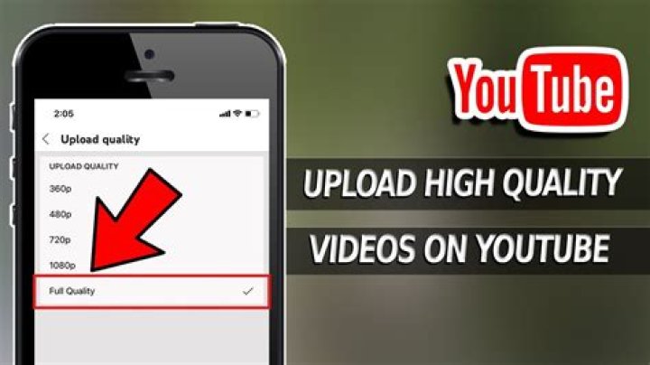 How do I upload high quality videos to YouTube?
