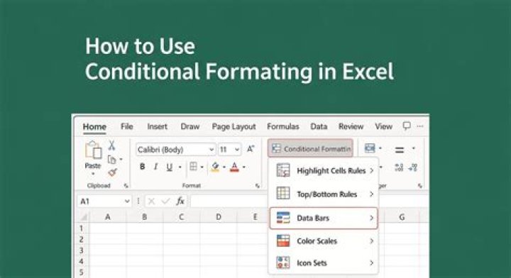 How do you conditional format a table in Excel?
